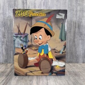 SEALED Vintage Disney Pinocchio 200-Piece Puzzle by Golden Ages 6-14 New 🇨🇦